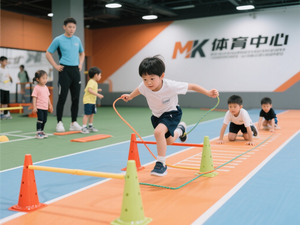 在具体的课程设置上，mk体育中心采用了科学分层的模